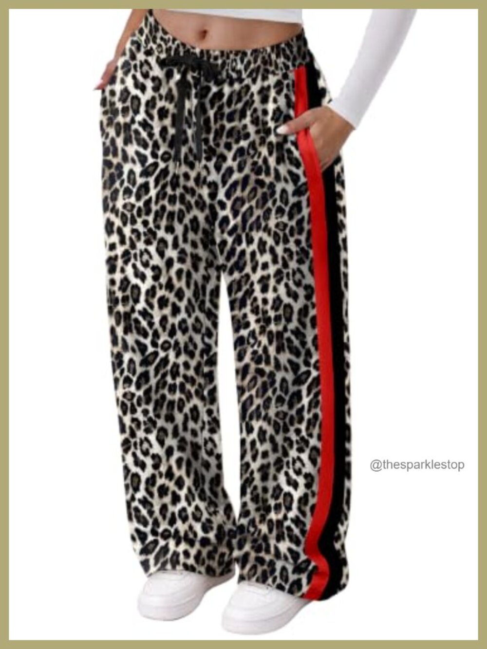 Womens Wide Leg Sweatpants Drawstring Lounge Pants Pockets